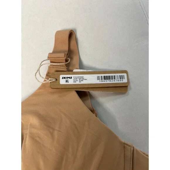 SKIMS Fits Everybody T-Shirt Demi Bra Ochre Size 36H NWT - Picture 5 of 6